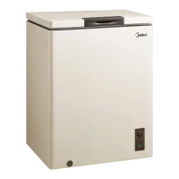 Congelator Midea LF 143 BEIGE Beige photo 2