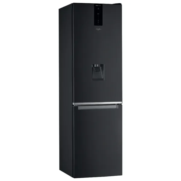 Frigider Whirlpool W7 921O K AQUA cu congelator jos 368 l / 202.7 cm / Black photo 2 Frigider Whirlpool W7 921O K AQUA cu congelator jos 368 l / 202.7 cm / Black photo 2