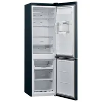 Frigider Whirlpool W7 921O K AQUA cu congelator jos 368 l / 202.7 cm / Black photo 5