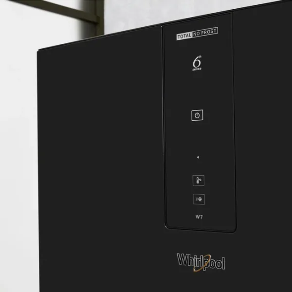 Frigider Whirlpool W7 921O K AQUA cu congelator jos 368 l / 202.7 cm / Black photo 8 Frigider Whirlpool W7 921O K AQUA cu congelator jos 368 l / 202.7 cm / Black photo 8