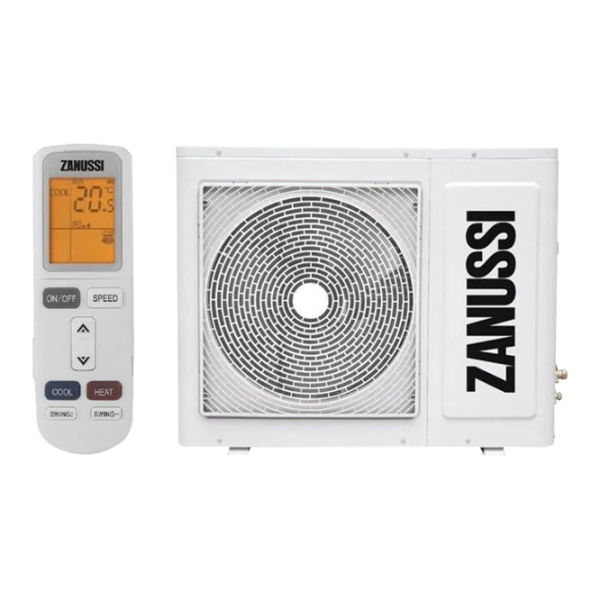 Кондиционер Zanussi ZACS-24 HS/ N1 Сплит-система/ 70 м2/ Белый photo 2
