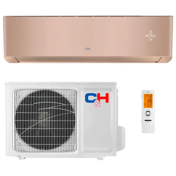Кондиционер Cooper&Hunter CH-S12FTXAM2S Supreme Inverter 12000 БТЕ/ 35 м²/ Золотой photo 2