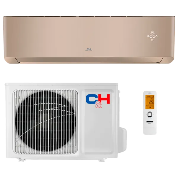 Кондиционер Cooper&Hunter CH-S24FTXAM2S Supreme Inverter 24000 БТЕ/ 70 м2/ Золотой photo 2