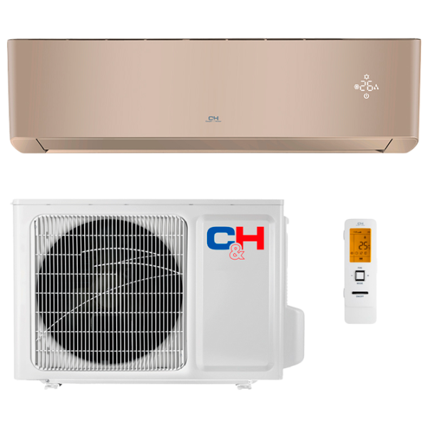 Кондиционер Cooper&Hunter CH-S24FTXAM2S Supreme Inverter 24000 БТЕ/ 70 м2/ Золотой photo 2