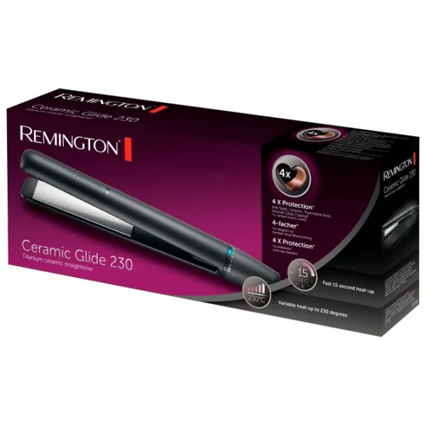 Placă de îndreptat părul Remington S3700 48 W/ Black photo 2