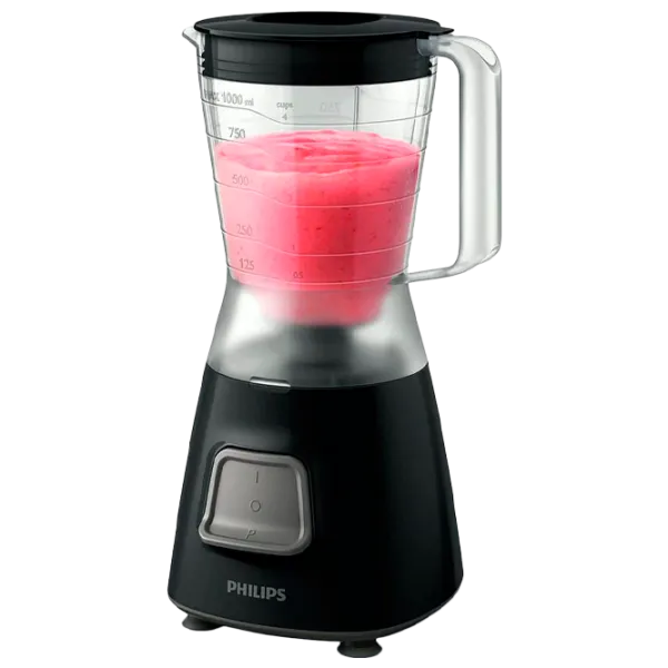 Стационарный блендер Philips HR2052/90 450 Вт / Черный photo 2