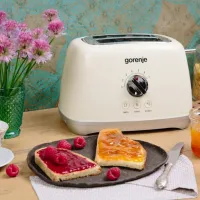 Тостер Gorenje T900RL Механическое/ 1000 Вт/ Бежевый photo 5