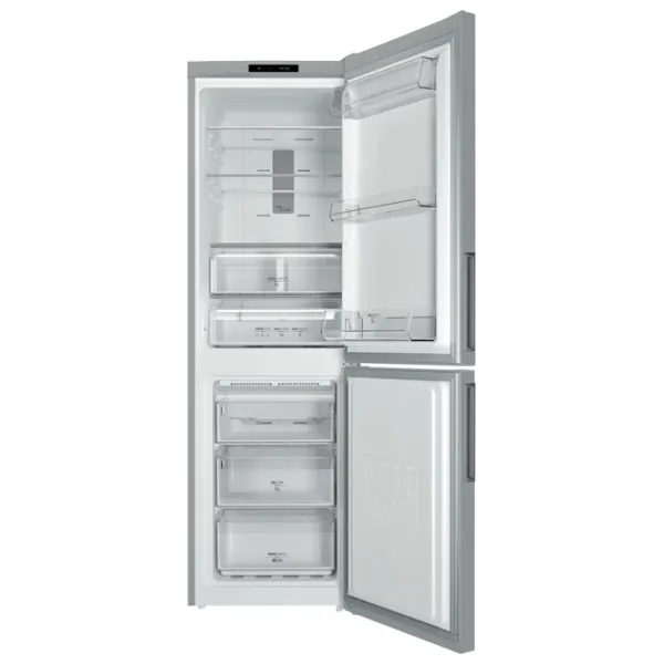 Frigider Hotpoint-Ariston XH8 T2I X cu congelator jos 343 l / 189 cm / Gray photo 2