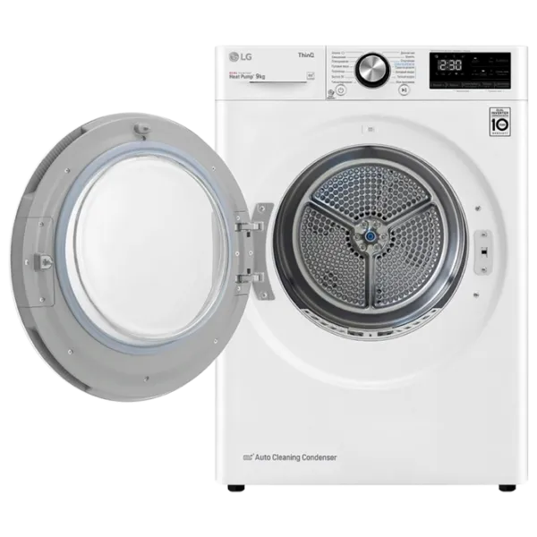 Сушильная машина LG DC90V9V9W 9 кг/ Белый photo 2