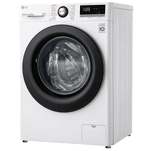 Mașină de spălat LG F2V3GS6W Direct Drive/AI DD/Steam/TurboWash/8.5 kg/White photo 2