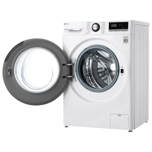 Mașină de spălat LG F2V3GS6W Direct Drive/AI DD/Steam/TurboWash/8.5 kg/White photo 6