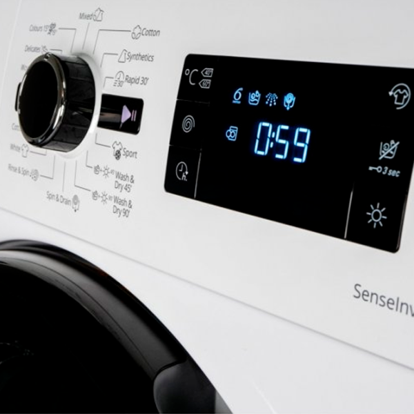 Стиральная машина с сушкой Whirlpool FWDG86148B EU 8 кг / 1400 об/мин / Белый photo 5