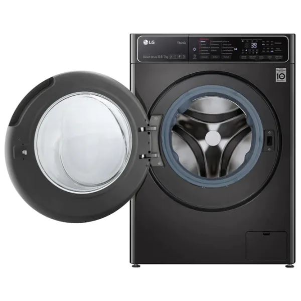 Mașină de spălat cu uscător LG F4T9RC9P Direct Drive/AI DD/Steam/TurboWash360/10.5 kg/Platinum photo 6