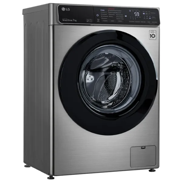 Mașină de spălat LG F2T3HS6S Direct Drive/AI DD/Steam/7 kg/Silver photo 2 Mașină de spălat LG F2T3HS6S Direct Drive/AI DD/Steam/7 kg/Silver photo 2