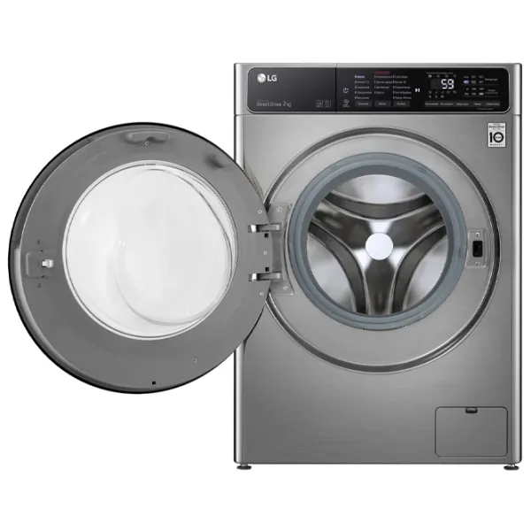 Mașină de spălat LG F2T3HS6S Direct Drive/AI DD/Steam/7 kg/Silver photo 6 Mașină de spălat LG F2T3HS6S Direct Drive/AI DD/Steam/7 kg/Silver photo 6
