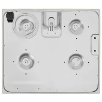 Газовая варочная панель Hansa BHGY630390 Слоновая кость photo 3