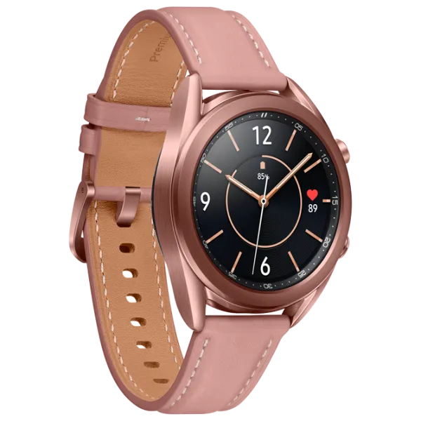 Умные часы Samsung Galaxy Watch 3 1.18"/ R850/ Коричневый photo 3