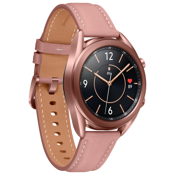 Умные часы Samsung Galaxy Watch 3 1.18"/ R850/ Коричневый photo 3