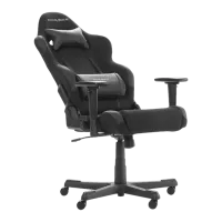 Scaun Gaming DXRacer Racing GC-R01-N-W1 Black photo 4