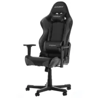 Игровое кресло DXRacer Racing GC-R001-NG-W1 Серый Черный photo 4