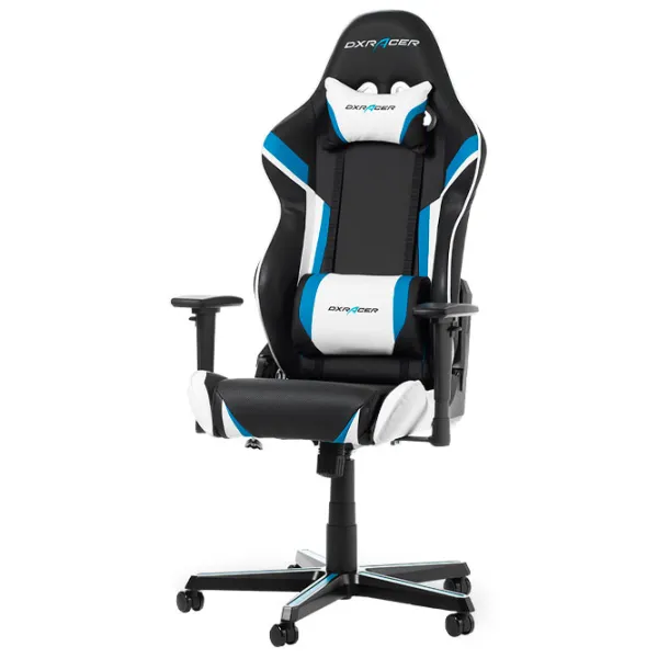 Scaun Gaming DXRacer GC-R288-NBW-Z1 Blue Black photo 2