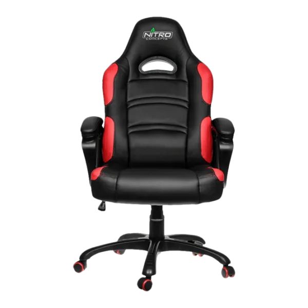 Scaun Gaming Gamemax GCR07 Black Red photo 2 Scaun Gaming Gamemax GCR07 Black Red photo 2