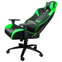 Игровое кресло Gamemax GCR08 Черный Зелёный photo 4