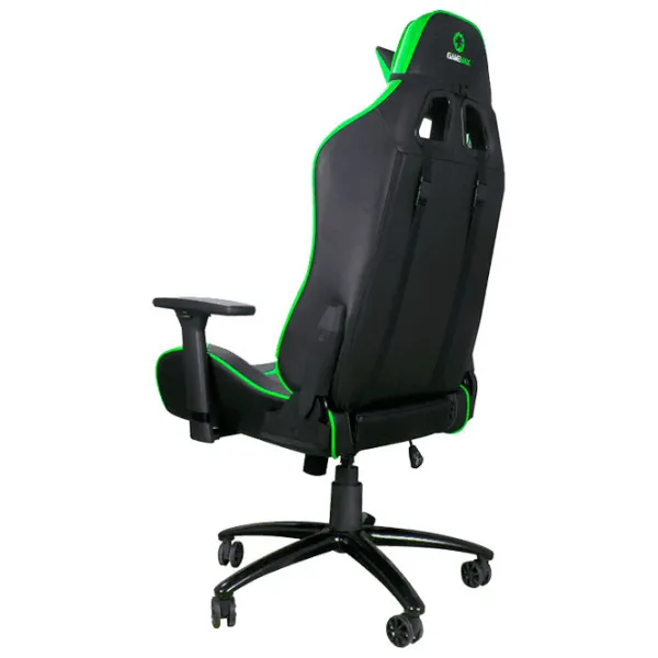 Игровое кресло Gamemax GCR08 Черный Зелёный photo 5 Игровое кресло Gamemax GCR08 Черный Зелёный photo 5