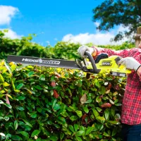 Mașină de tuns gard viu Ryobi OHT1850H cu acumulator photo 5