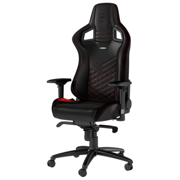 Игровое кресло NOBLECHAIRS EPIC Series Черный Красный photo 2
