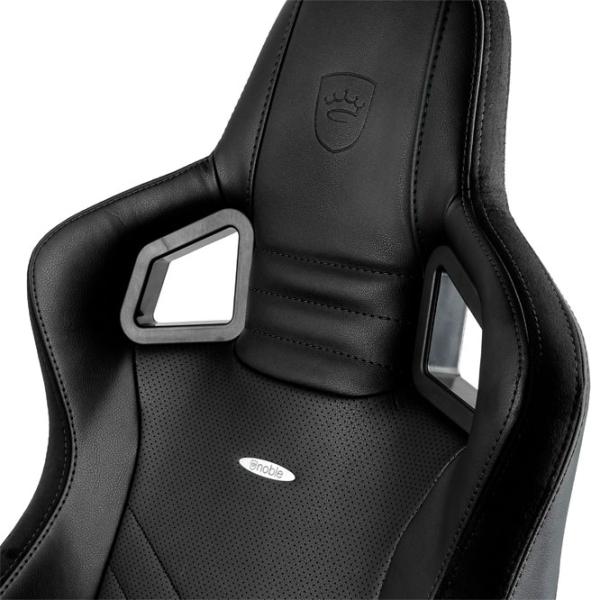 Игровое кресло NOBLECHAIRS EPIC Series Черный Красный photo 5