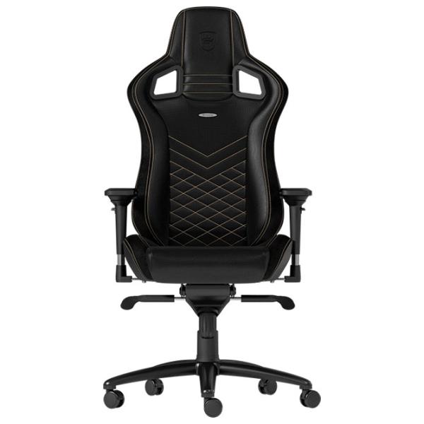 Scaun Gaming NOBLECHAIRS HERO Black Gold photo 2