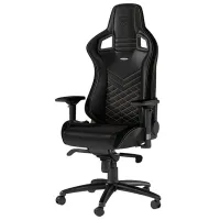 Scaun Gaming NOBLECHAIRS HERO Black Gold photo 3