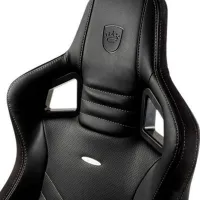 Scaun Gaming NOBLECHAIRS HERO Black Gold photo 5