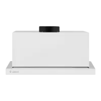 Hotă Gefest BO 4501 K12 Telescopic/ White/ Gray photo 2