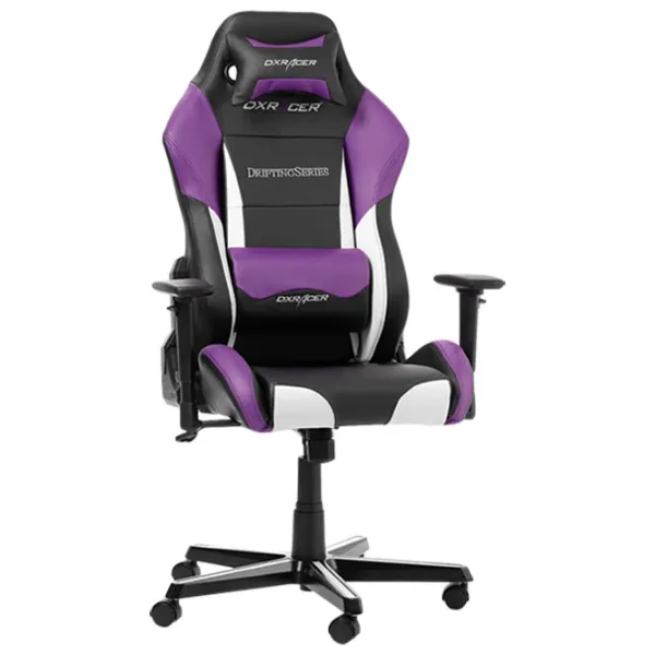 Scaun Gaming DXRacer Drifting GC-D61-NWV-M3 Black Violet photo 2