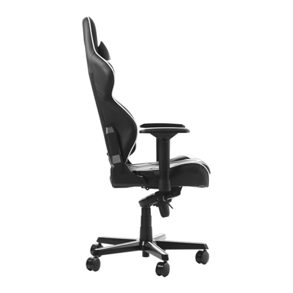 Scaun Gaming DXRacer Racing GC-R131-NW-V2 Black White photo 3