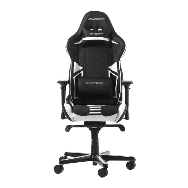 Scaun Gaming DXRacer Racing GC-R131-NW-V2 Black White photo 5