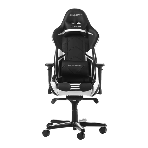 Scaun Gaming DXRacer Racing GC-R131-NW-V2 Black White photo 5