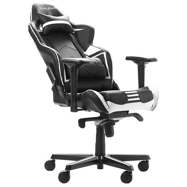 Scaun Gaming DXRacer Racing GC-R131-NW-V2 Black White photo 7