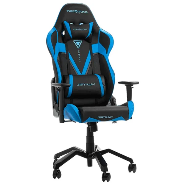 Scaun Gaming DXRacer Valkyrie Black Blue photo 2