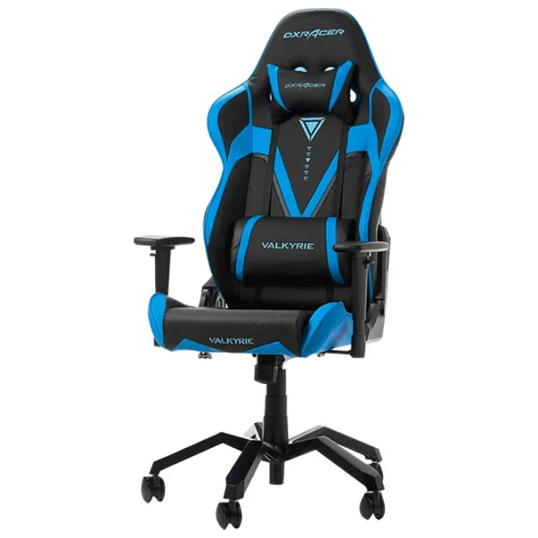 Scaun Gaming DXRacer Valkyrie Black Blue photo 3