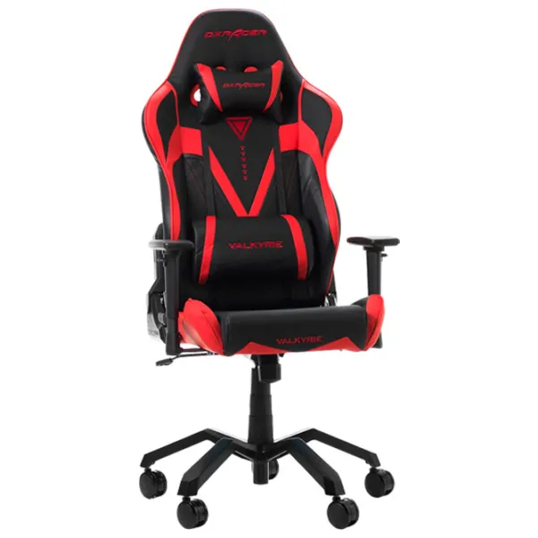 Scaun Gaming DXRacer Valkyrie Red Black photo 2
