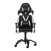 Игровое кресло DXRacer Valkyrie GC-V03-NW-B1 Черный Белый photo 3