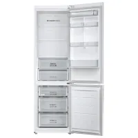 Frigider Samsung RB37J5050WW/UA cu congelator jos 377 l / 201 cm / White photo 4