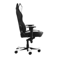 Scaun Gaming DXRacer Work GC-W0-NW-Y2 Black White photo 2
