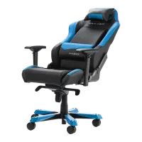 Scaun Gaming DXRacer Iron GC-I11-NB-S4 Black Blue photo 3