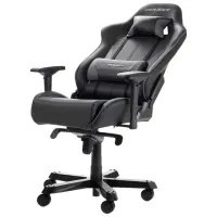 Scaun Gaming DXRacer King GC-K57-NG-S3 Black Gray photo 3