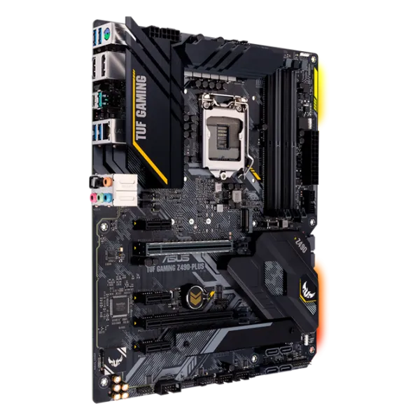 Placă de bază Asus TUF GAMING Z490-PLUS Gaming/ ATX/ Intel Z490 photo 2