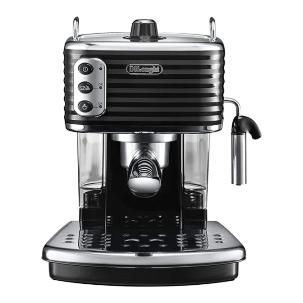 Кофеварка Эспрессо Delonghi ECZ351BK 1.4 л/ Хром Черный photo 2